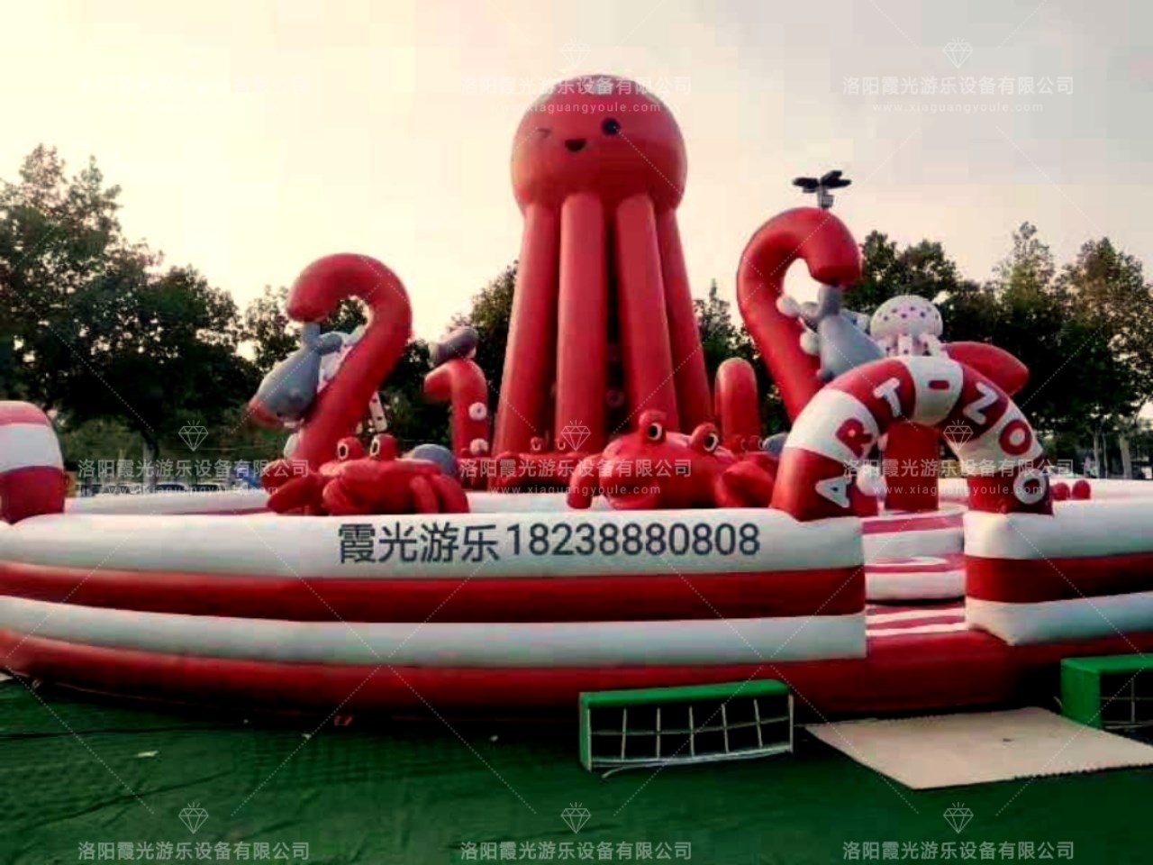 贵州章鱼充气城堡